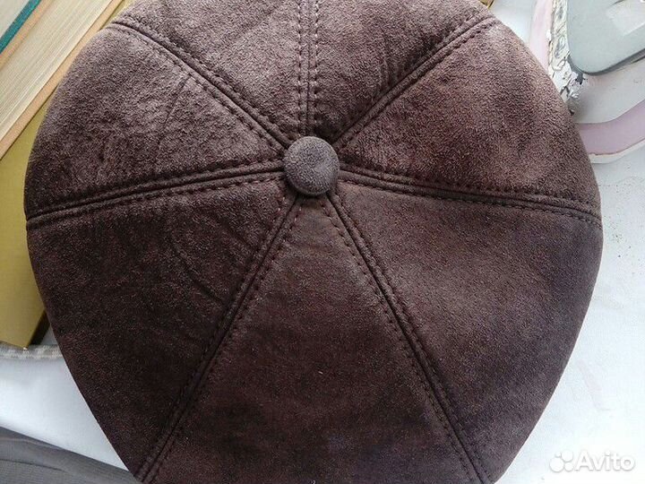 Кепка замша 60р