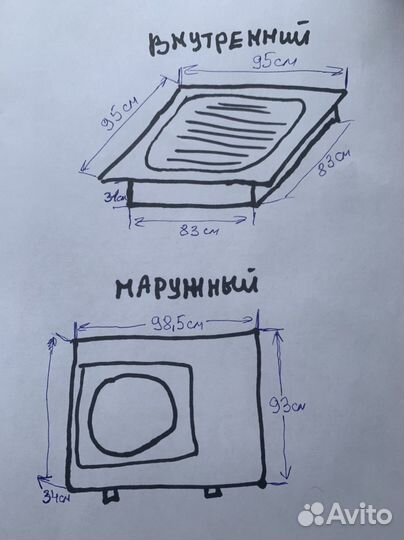 Кассетный кондиционер 36 мощный бу