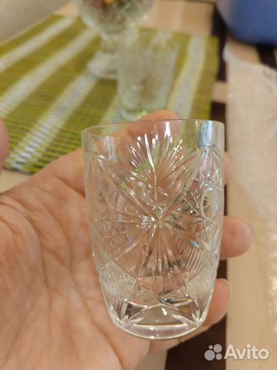 Стопки хрусталь СССР 6 шт