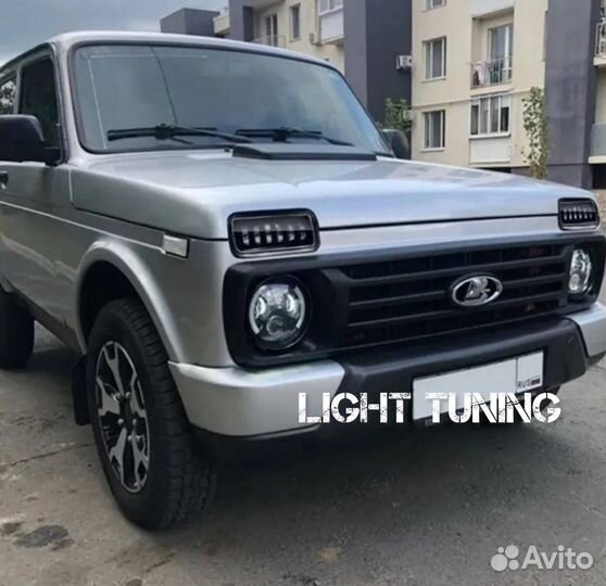 Надфарники niva 6 линз