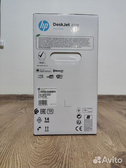 Мфу принтер HP Deskjet 2710, Новый