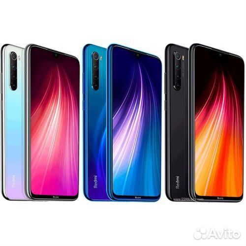 Клавиши Xiaomi Redmi Note 8t белые новые