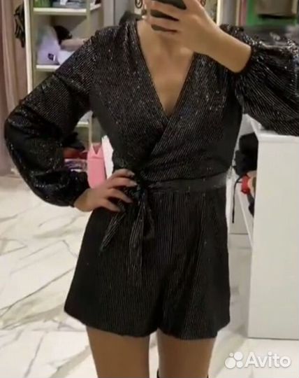 Комбинезон женский нарядный 44