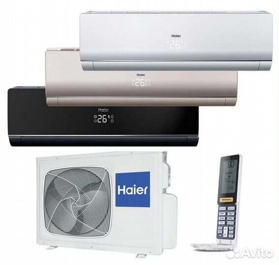 Сплит система Haier lightera Black