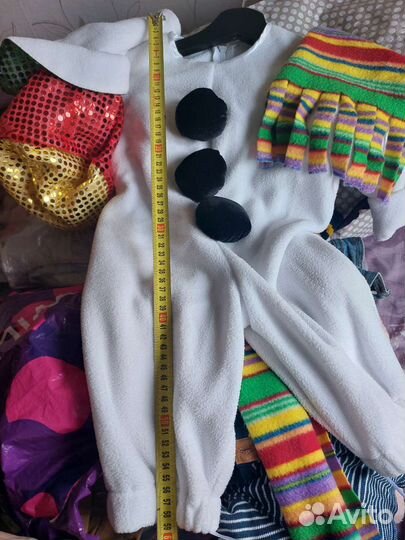 Карнавальный костюм снеговика