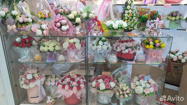 Мыло ручной работы,мыльные цветы, букеты из мыла