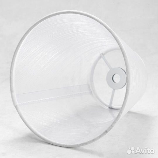 Люстра подвесная металл и текстиль модерн