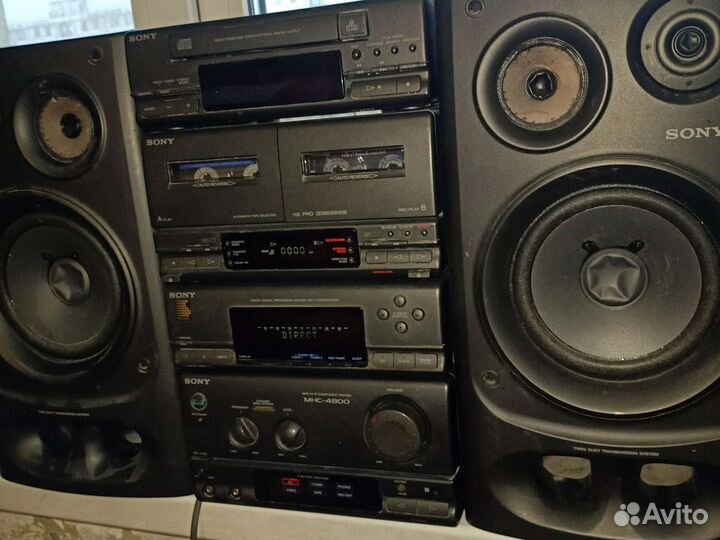 Музыкальный центр sony 4800