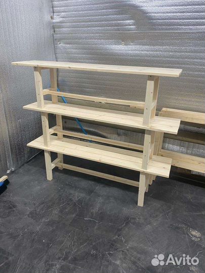 Скамейка, лавочка садовая для бани