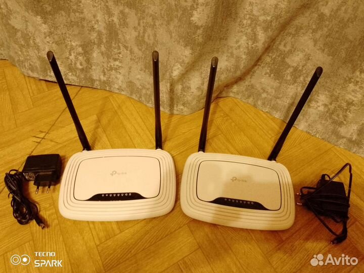 2шт. TP-Link 841N V13 (Openwrt 23.05.0-rc2)