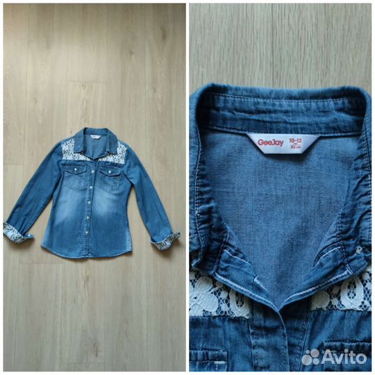 Одежда / блузки, рубашки (10-12 л)