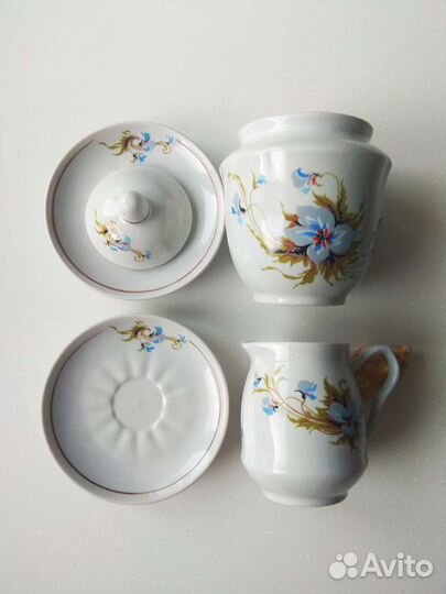 Чайный сервиз Клематис Барановка СССР 70-90 е