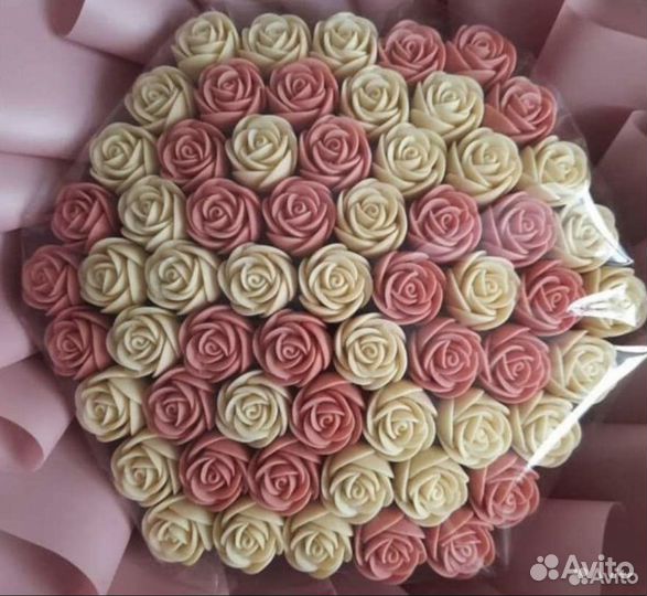 Букет из шоколадных роз