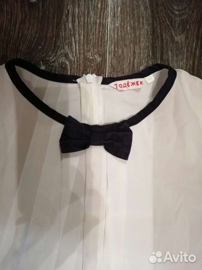 Блузка белая для девочек