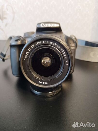 Зеркальный фотоаппарат canon 1100d