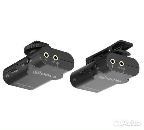 BY-WM4 PRO беспроводный микрофон петличка