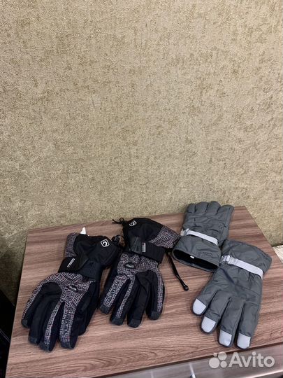 Перчатки зимние / горнолыжные перчатки