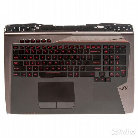 Топкейс с клавиатурой Asus ROG GX700VO черный с по