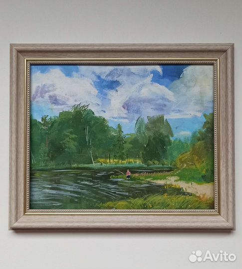 Картина маслом пейзаж