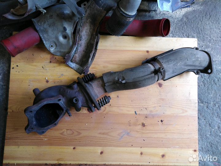 Даунпайп down pipe Mitsubishi Lancer X EVO