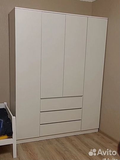 Шкаф аналог Икеа 160 см белый