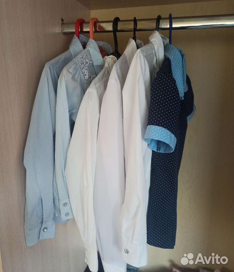 Блузки Рубахи школьные для девочки