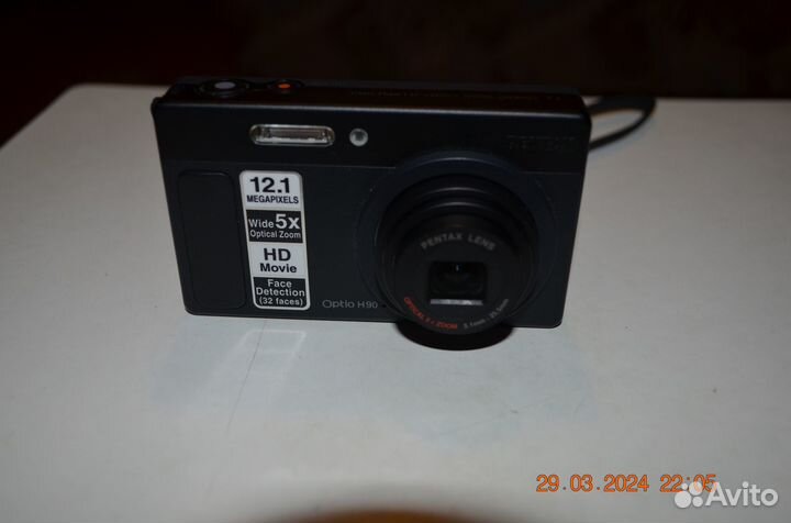 Фотоаппарат pentax optio h90