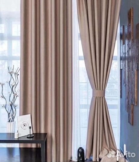 Шторы блэкаут 4м.Расцветок много