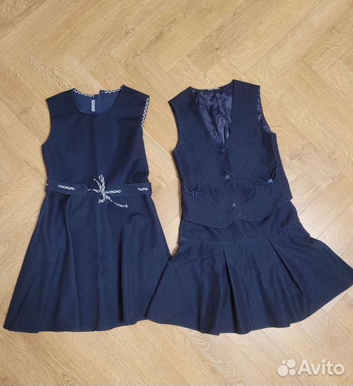 Форма Dress code чернильно синяя, 134/68