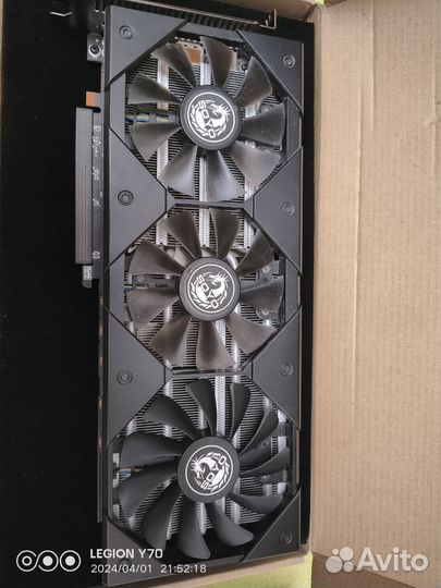 Видеокарта AMD rx 5700 xt 8 gb 256 bit