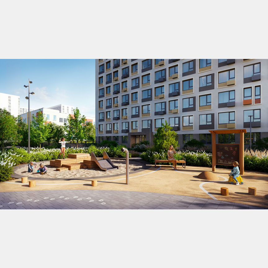 1-к. квартира, 40,1 м², 7/15 эт.