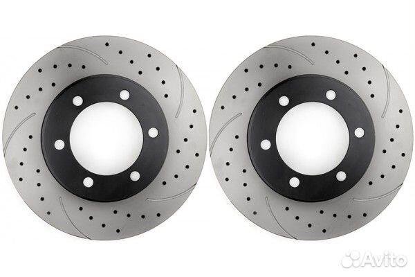 Диск тормозной перфорированный NiBK performance