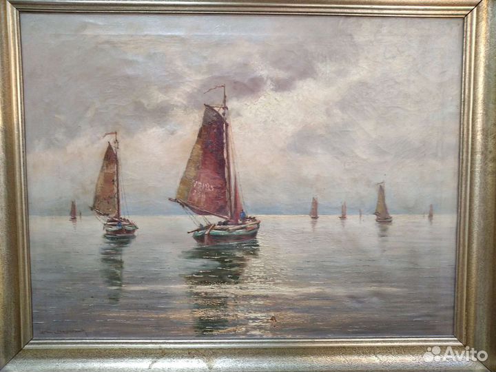 Картина маслом на холсте 