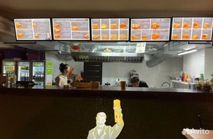 Точка шаурмы рядом со студенческим общежитием