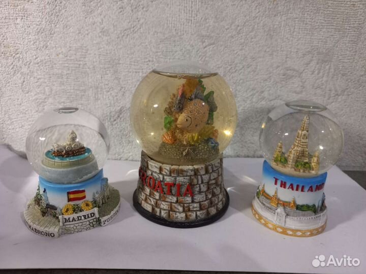 Снежный шар коллекция, шар со снегом
