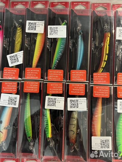 Воблеры блесна вертушки приманка на хищника