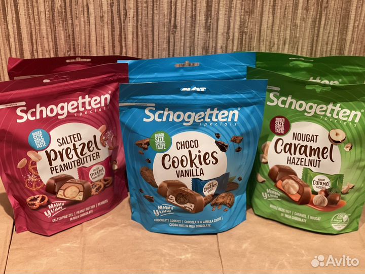 Шоколадные конфеты schogetten