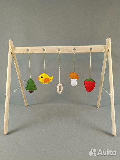 Стойка-тренажёр (вместо коврика с дугой)