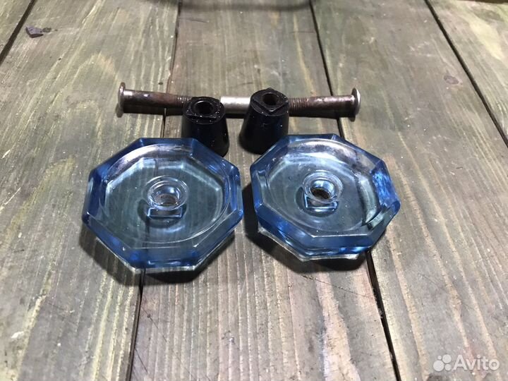 Ручка дверная стеклянная СССР