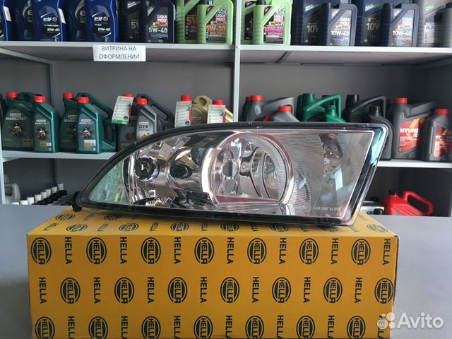 Фара противотуманная skoda fabia 06- лев