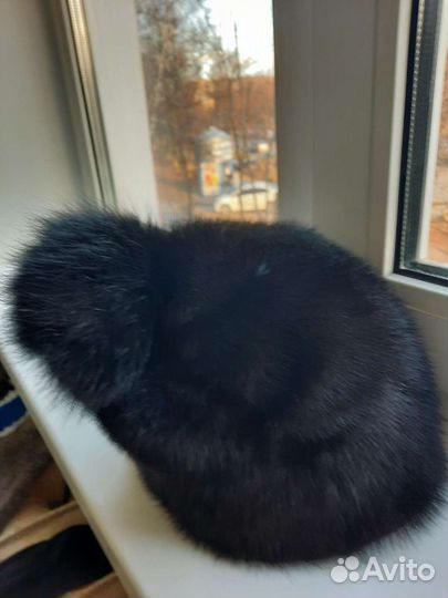 Шапка норковая женская