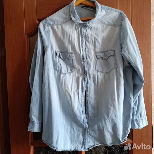 Джинсовая рубашка