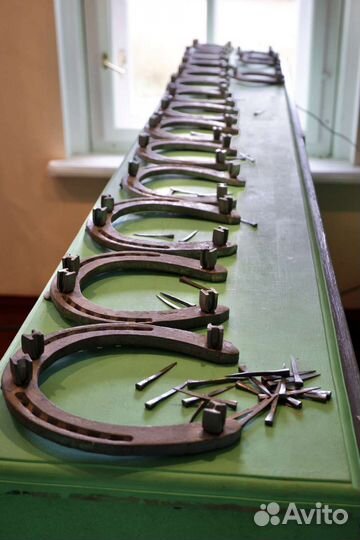 Советские подковы для лошадей 3-8, гвозди 5-9,шипы