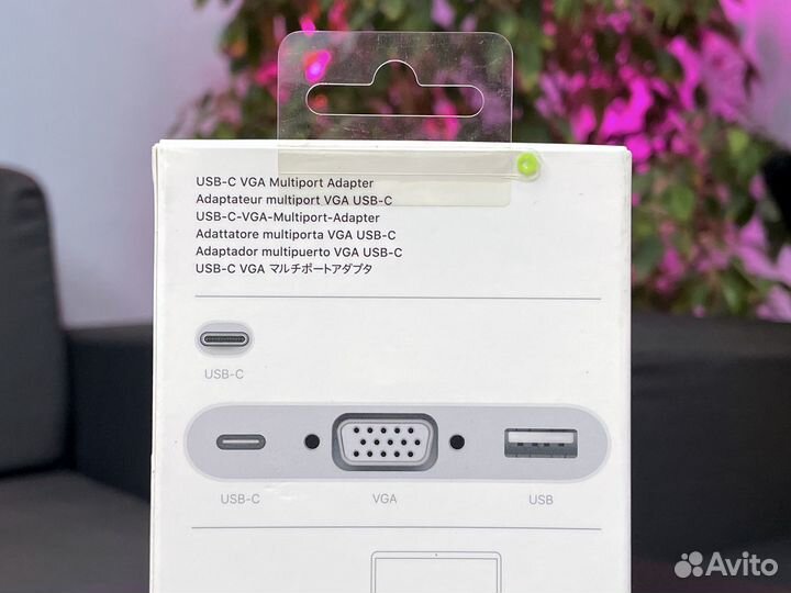 Apple USB-C - VGA Multiport (Оригинальный Apple)