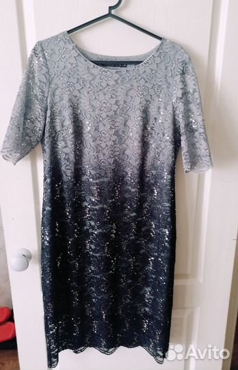 Вечернее платье 52 размер бу