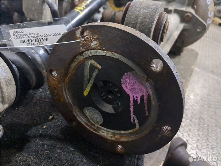 Редуктор моста Lincoln Navigator, 2003