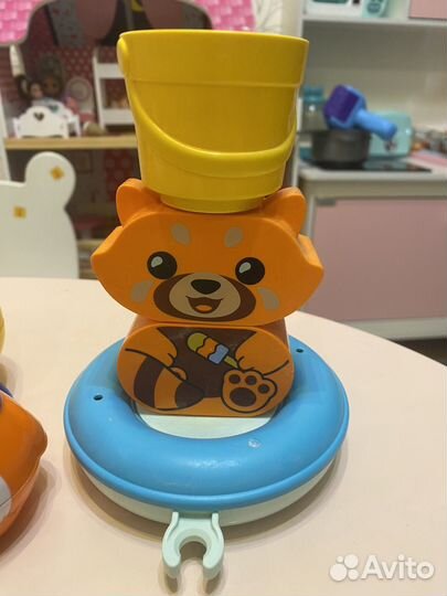 Игрушки для ванной пакетом