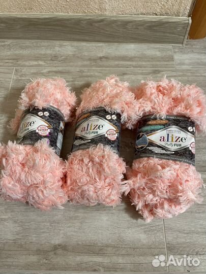 Пряжа ализе пуфи