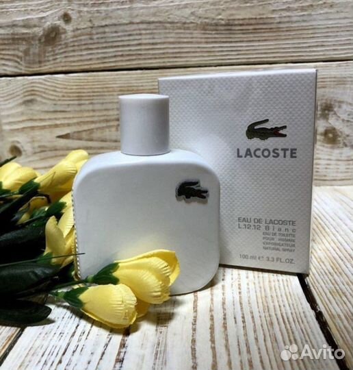 Духи парфюм Lacoste L.12.12 Blanc 100ml