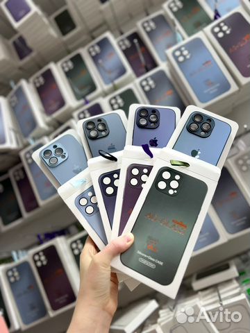 Чехол на iPhone Sapphire lens AG-glass